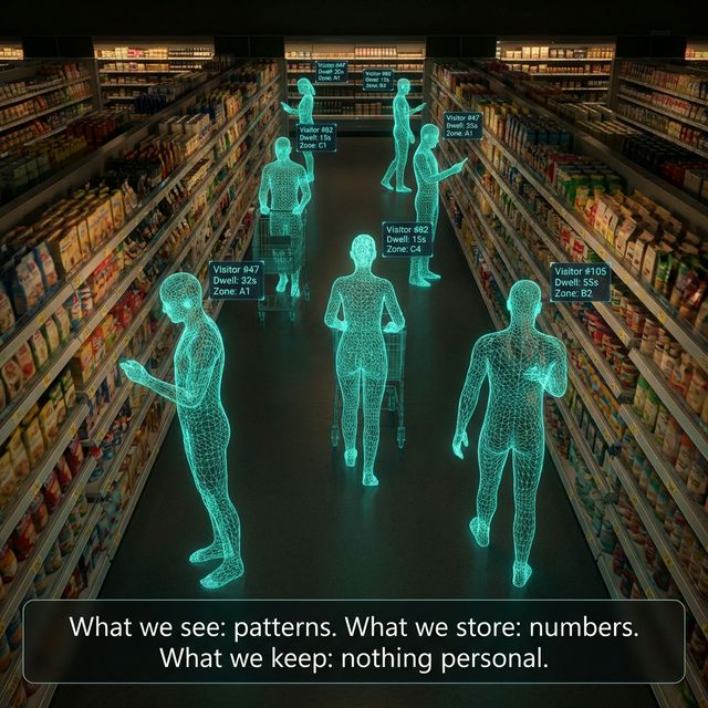 Privacy-first architecture visualization